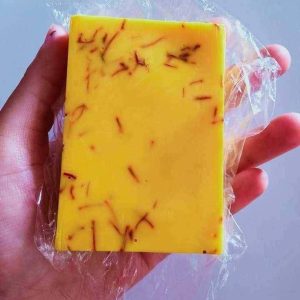 Saffron Handmade Goat Milk Soap
