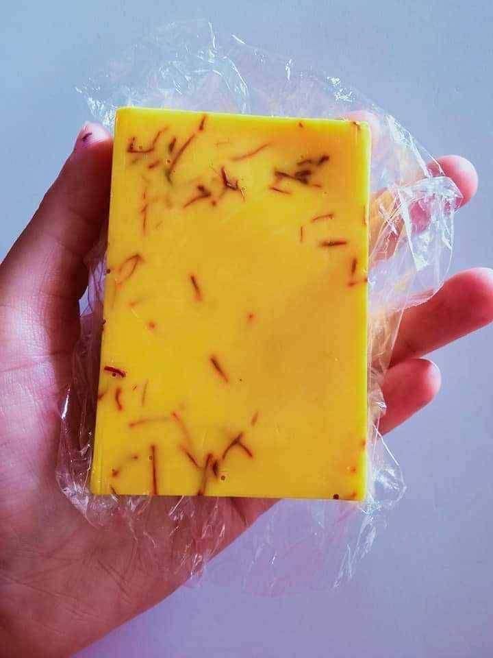 Saffron Handmade Goat Milk Soap
