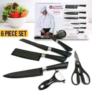 ধারালো ও টেকসই কিচেন ছুরি সেট